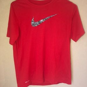 A Nike shirt